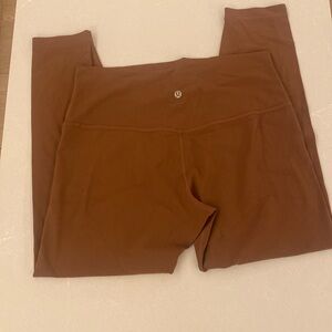 Lululemon Size 12 Brown 25 Align Leggings